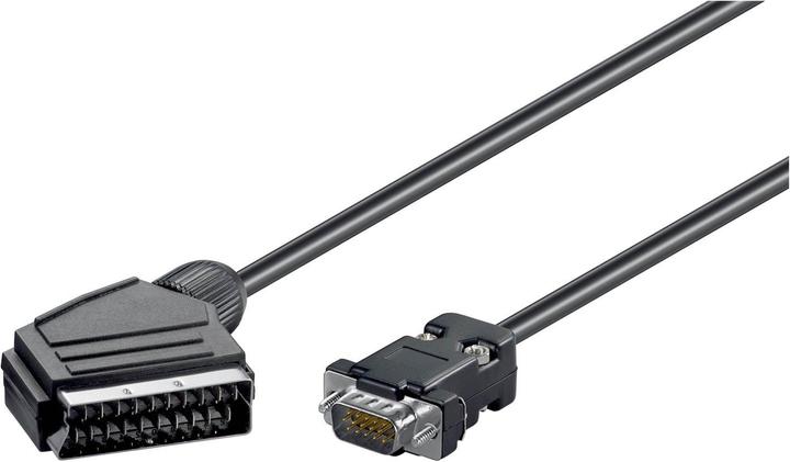Image du produit Delock Scart — VGA (2 m, Péritel)