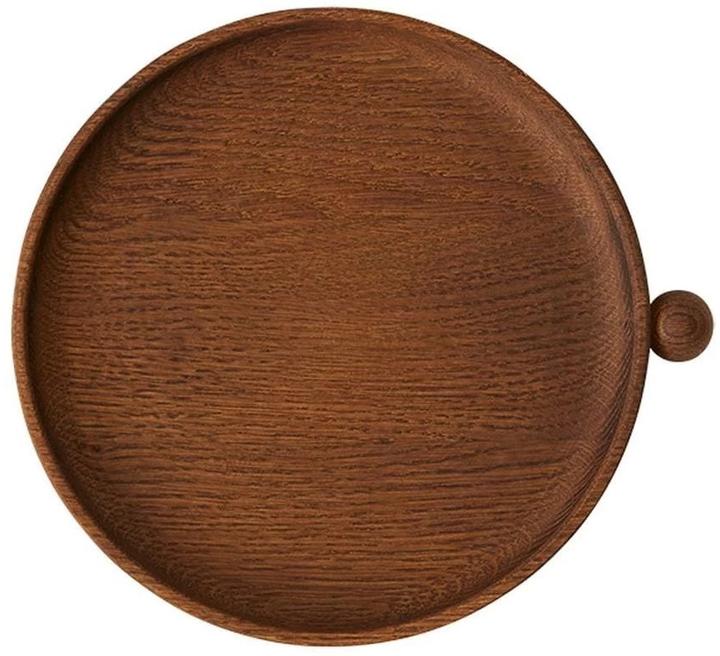 Immagine prodotto Oyoy Vassoio di servizio Inka 2.5 x 22 x 20 cm, Marrone scuro