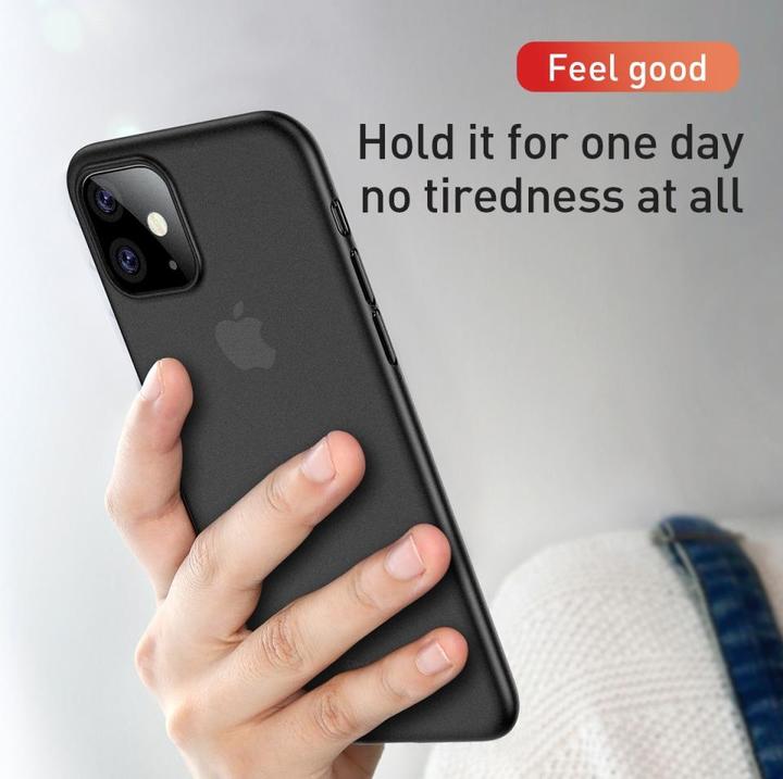 Actual product image Baseus Wing Series Backcover Cover (Apple iPhone 11 Pro Max)