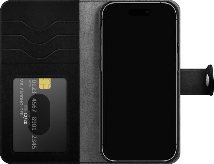 Immagine prodotto iDeal Of Sweden Portafoglio magnetico per iPhone 15 Pro Max +, nero (Apple iPhone 15 Pro Max)