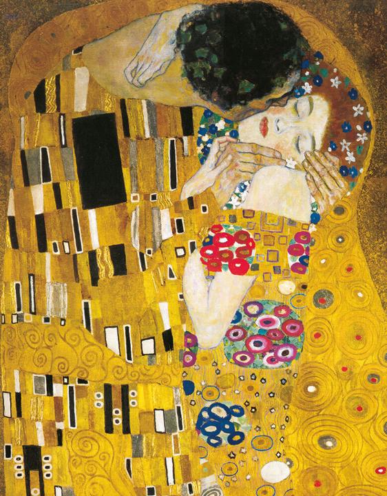 Produktbild Tushita Gustav Klimt - The Kiss (Liniert, Harter Einband)