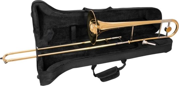 Produktbild Dimavery TT-300 B-Tenor-Posaune, gold (Posaune, B-Dur)
