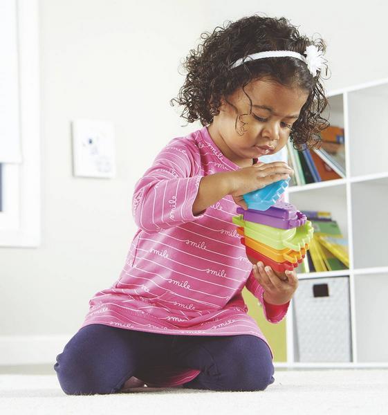 Immagine prodotto Learning Resources Stampi selezionatori di ricci arcobaleno