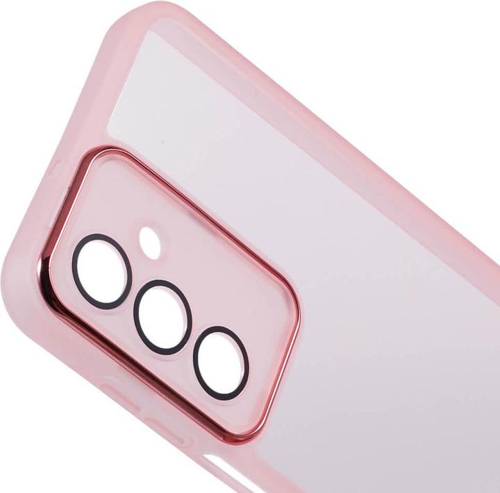 Actual product image Cover-Discount Galaxy A16 - Rubber mobile phone case with metallic design & camera protection (Samsung Galaxy A16 5G)