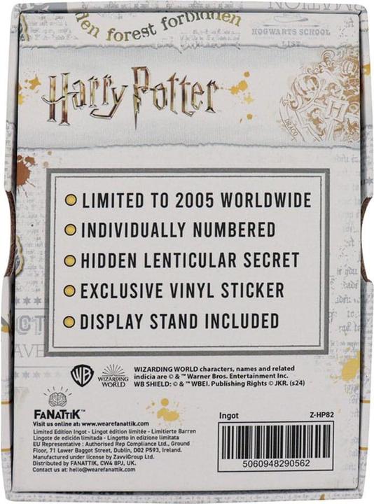 Image du produit Fanattik Lingot de métal Harry Potter Dumbledore's Army Édition limitée