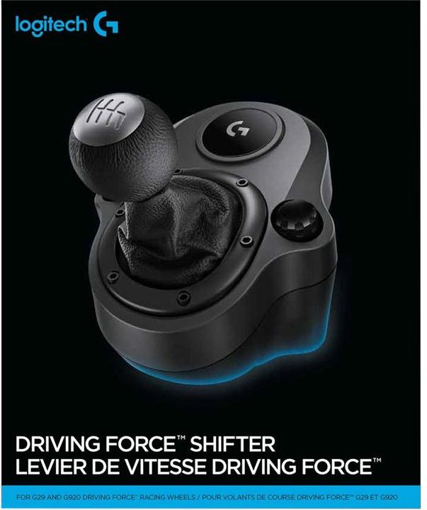 Produktbild Logitech G Driving Force Shifter für Driving Force G29 & G920, 923 (PS4, PS5, PC, Xbox One X, Xbox Series X)