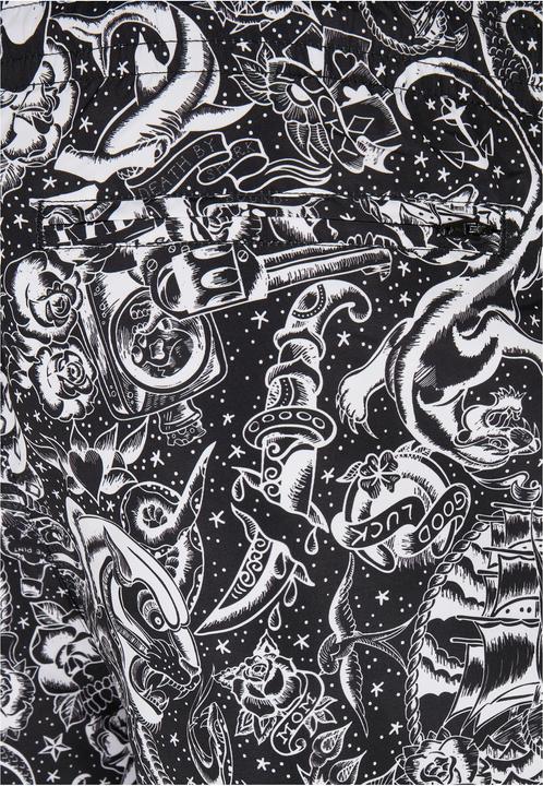 Produktbild Urban Classics Pattern Swim Shorts (4XL)