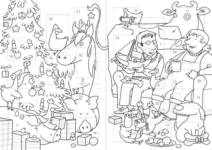 Immagine prodotto Il mio libro di Natale da colorare di Lieselotte