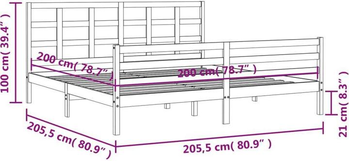 Produktbild VidaXL Veronika (200 x 200 cm)