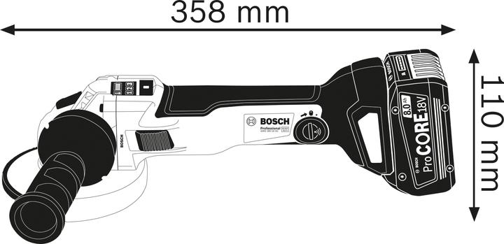 Immagine prodotto Bosch Professional GWS 18V-10 SC (125 mm)