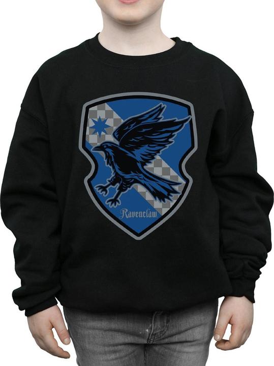 Actual product image Boys Ravenclaw Crest Flat Sweatshirt (140, 146)