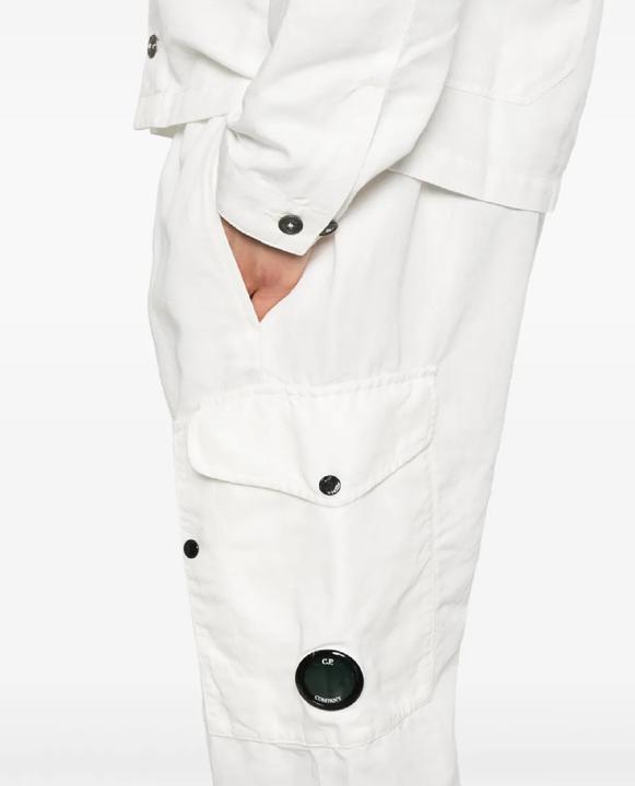 Actual product image C.P. Company Regular Fit Cotton Linen Pants (52)