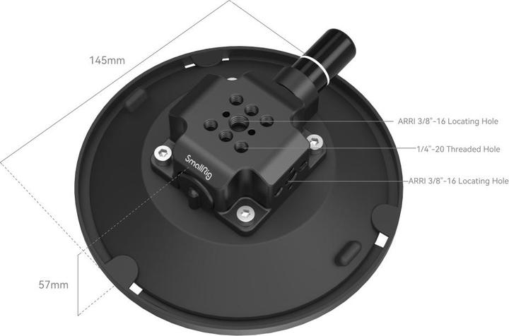Image du produit SmallRig Coupe d'aspiration 6" avec support pour appareil photo (Accessoires vidéo divers)