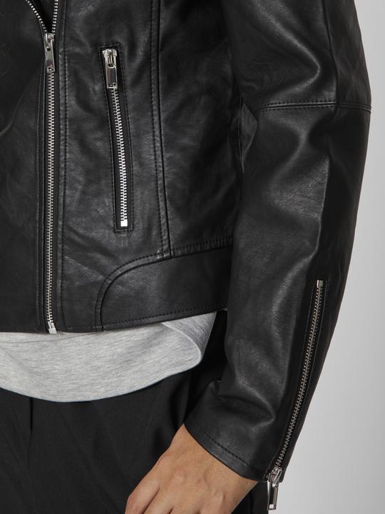 Actual product image Vila Biker Look Faux Leather Jacket (XXL)