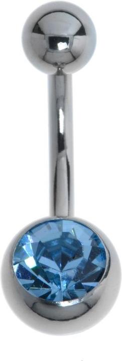 Bijouteria Bauchpiercing (Titan, Kristall)