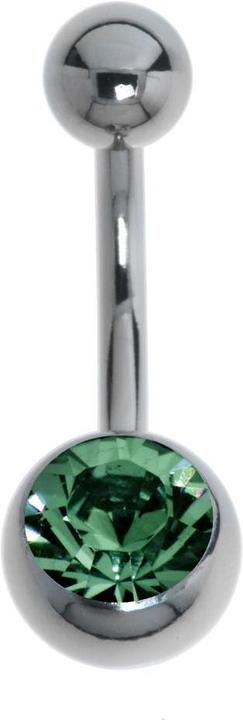 Actual product image Bijouteria Bellypiercing (Titanium, Crystal)