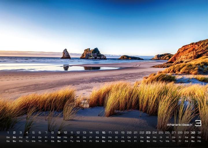 Produktbild Neuseeland - Das Land der langen weissen Wolke - 2025 - Kalender DIN A3 (A3, Deutsch)