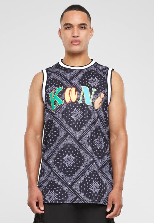 Image du produit Karl Kani KU232-014-2 KK Woven Signature Paisley Basketball Tank - 110759 (XXL)