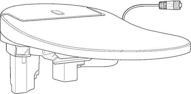 Actual product image Grohe Spare part for shower toilet Sensia Arena replacement set white 14976000