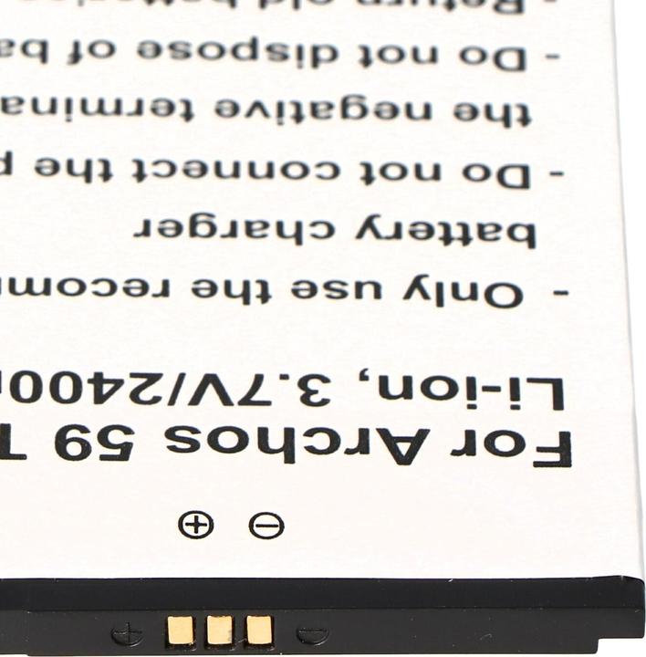 Actual product image AccuCell Battery Archos 59 Titanium, AC59TI