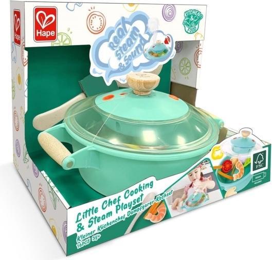 Image du produit Hape Petit chef cuisinier Kit de cuisson vapeur