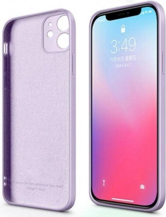 Actual product image Screenguard Apple iPhone 12 Pro Max Liquid Silicone Case Cover (Apple iPhone 12 Pro Max)