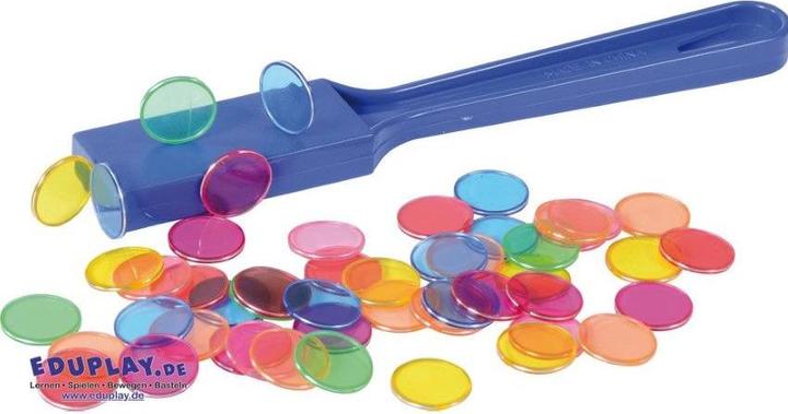 Actual product image Eduplay Magnetic bar with chips (German, French, Italian, English)