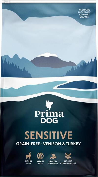 Image du produit Prima Primadog Venison-Turkey Grain-Free 10 kg (Adulte, 10000 g)