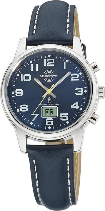 Master Time MTLA-10818-32L Funkuhr Damenuhr 34mm 3ATM (Analoguhr, Funkuhr, 34 mm)