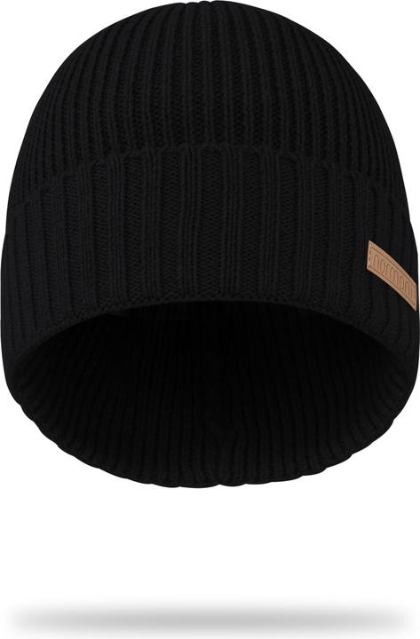 Image du produit Normani Ensemble d'hiver en laine mérinos bonnet, écharpe et gants lisses Yuma - 9623 (Taille unique)