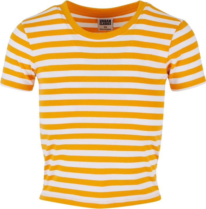 Urban Classics Ladies Short Striped Tee - 142651
