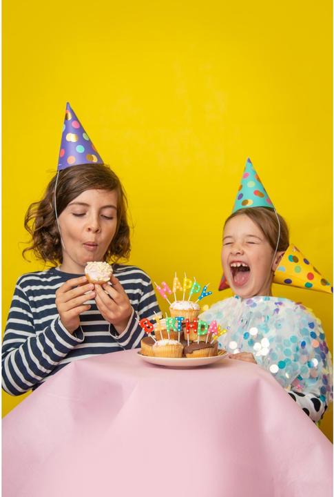 Produktbild Partydeco Happy Birthday-Kerzen (13 Stück) - Mehrfarbig