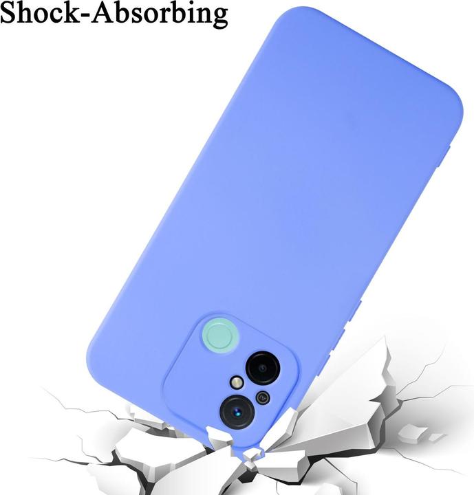 Immagine prodotto Cadorabo Custodia per Redmi 12C in TPU con design in silicone a protezione dai liquidi (Xiaomi Redmi 12C)
