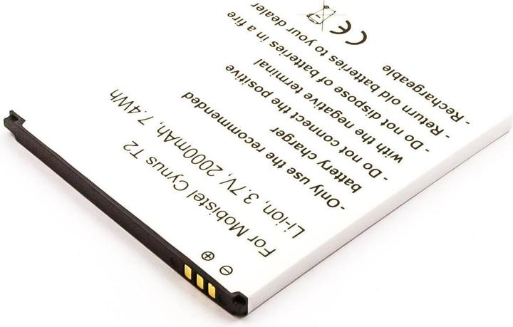 Actual product image AGI 13272 - Battery/Battery - Mobistel - Black - White - Lithium-Ion (Li-Ion) - 2000