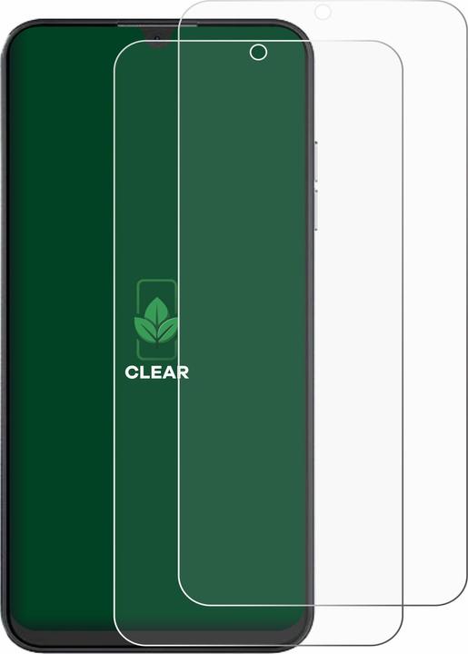 Productafbeelding ScreenLeaf Schutzfolie nachhaltiger Displayschutz Display Schutz Folie Klar Transparent (2 Stuk, Xiaomi Redmi Note 15)