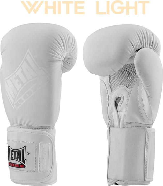 Immagine prodotto MetalBoxe Boxhandschuhe Training White Light (12 OZ, 12)