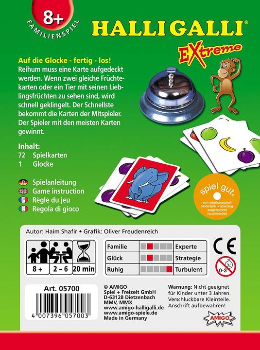 Actual product image Amigo Halli Galli Extreme (German)