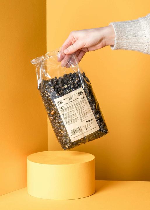 Actual product image KoRo Black soya beans, roasted and salted (750 g)