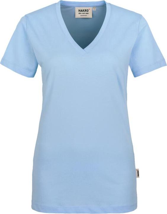 Actual product image Hakro Ladies' T-shirt "Classic" 126 ice-blue size S (S)