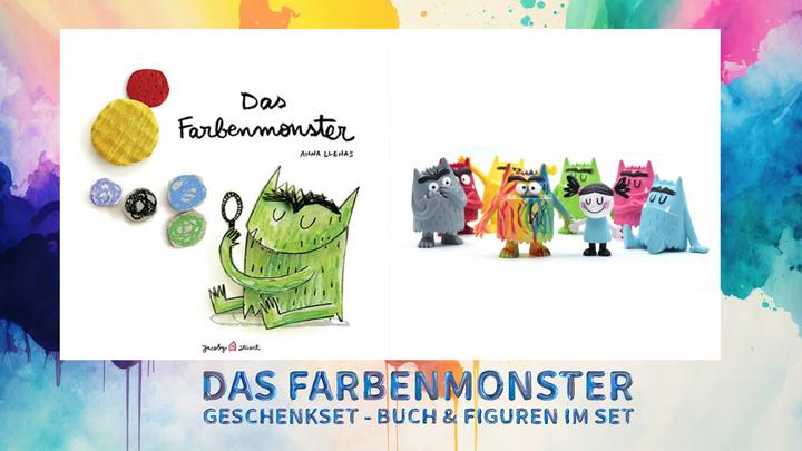 Actual product image Comansi The colour monster gift set - book