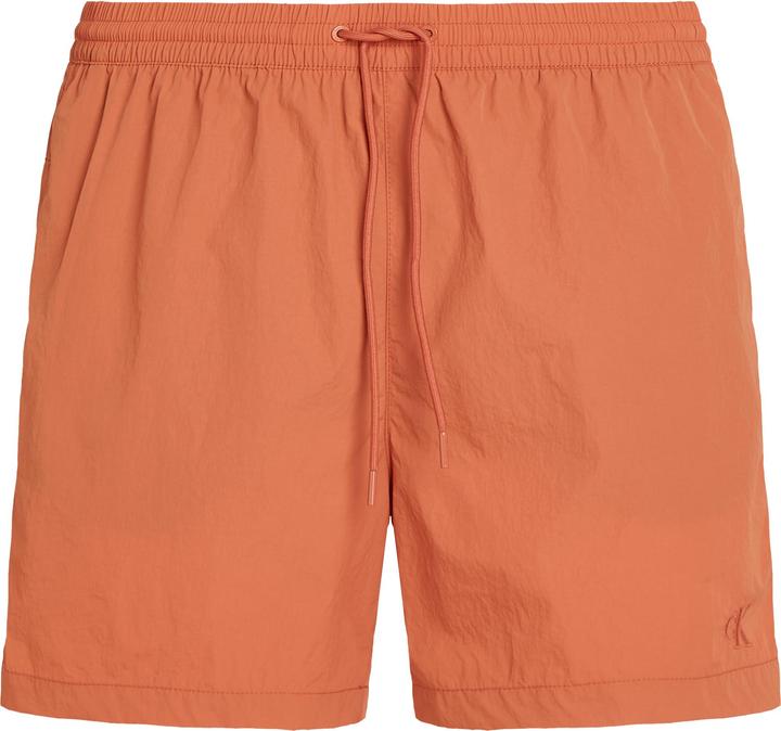 Actual product image Calvin Klein Medium Drawstring Heren Zwembroek - Aragon Oranje - Maat S (S)