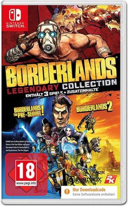 Immagine prodotto 2K Games Borderlands Legendary Collection - Code in a Box (Switch, DE)