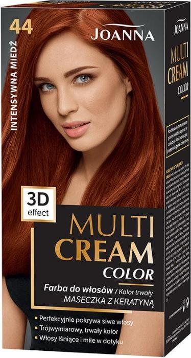 Image du produit Joanna Multi Cream Color Hair Dye 44 Cuivre intense (44 Cuivre intense)