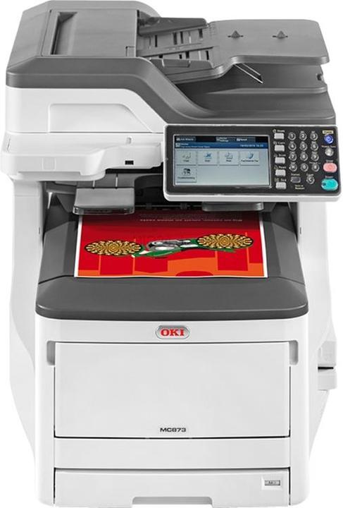 Actual product image OKI MC873dnv (Laser, Colour)