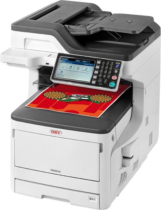Actual product image OKI MC873dnv (Laser, Colour)