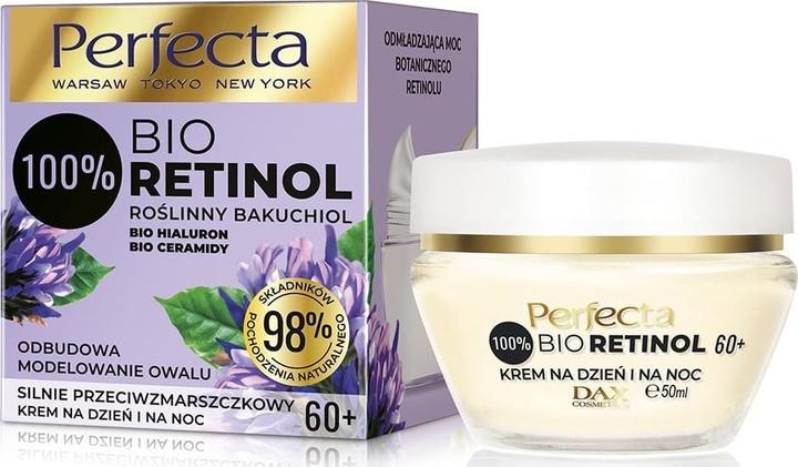 Actual product image Perfecta 100% Organic Retinol 60+ Strong anti-wrinkle oval cream (Night cream)