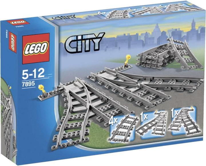 Image du produit LEGO Aiguillages City (7895, LEGO City)
