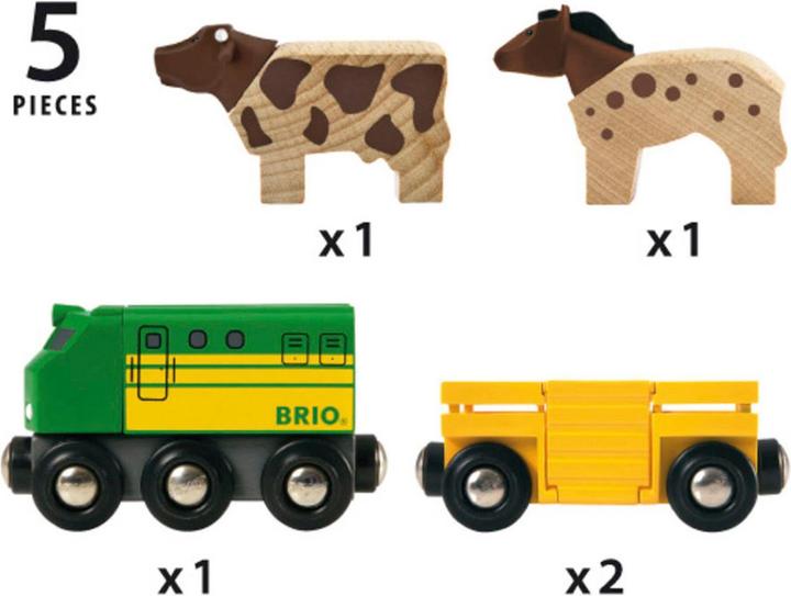 Actual product image Brio Farm Train