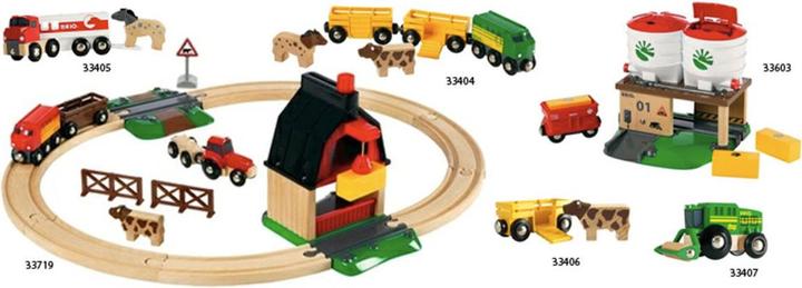 Productafbeelding Brio Spoorwegboerderij Set