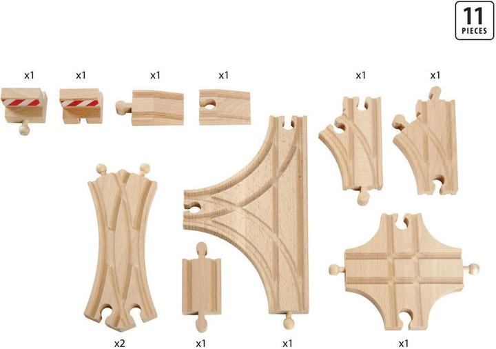 Produktbild Brio Schienen- und Weichensortiment